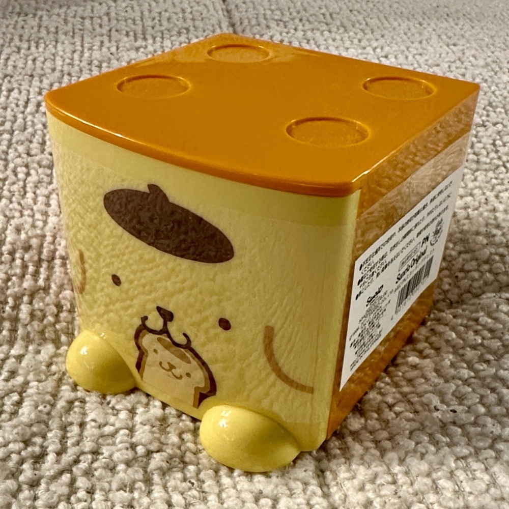 ❤️Sanrio Pompompurin Mini Drawer Storage Stackable Cube for accessories toys